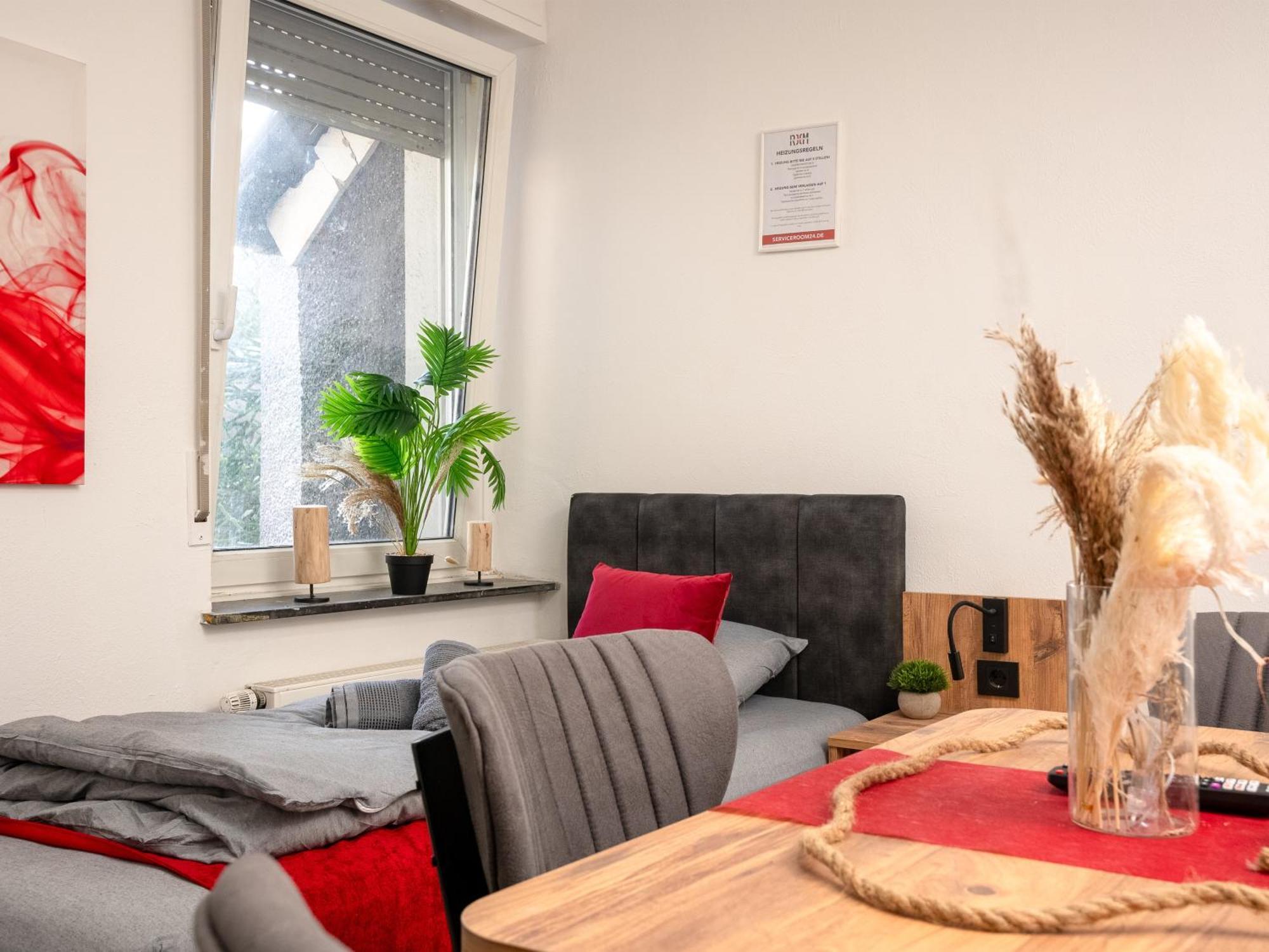 Serviceroom24 - Apartment 4 In Herten Wlan - Smart-Tv - 24-7 Check-In Und Kueche Eksteriør bilde