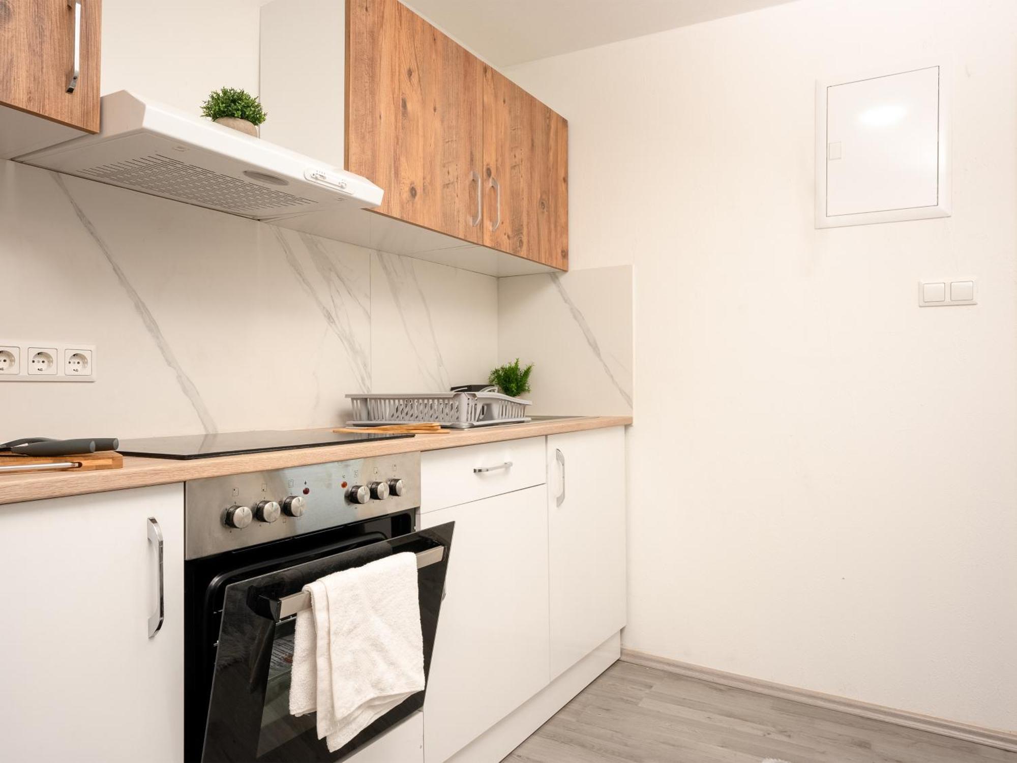 Serviceroom24 - Apartment 4 In Herten Wlan - Smart-Tv - 24-7 Check-In Und Kueche Eksteriør bilde