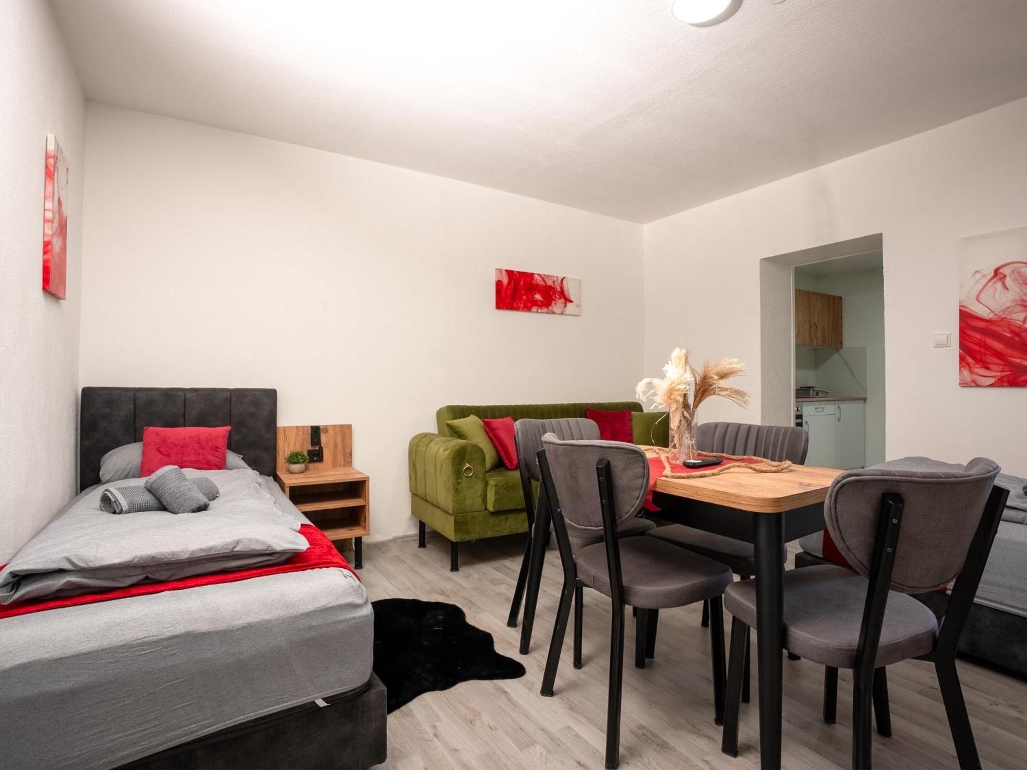 Serviceroom24 - Apartment 4 In Herten Wlan - Smart-Tv - 24-7 Check-In Und Kueche Eksteriør bilde